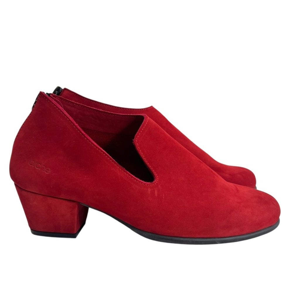 Arche Malham Red Leather Bootie